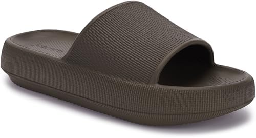 Pillow Slippers Women Mens Slides Thick Sole