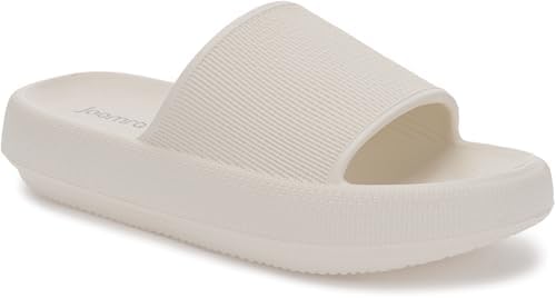 Thick Sole Pillow Slippers for Women Mens Slides