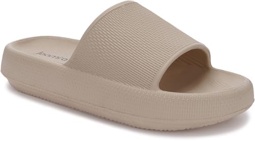 Thick Sole Slides for Women Men Pillow Slippers