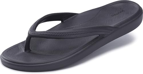 Women's Arch Support Flip Flops Toe Post Sandals