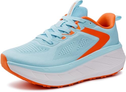 Women's Wide Toe Box Tennis Shoes Thick Sole